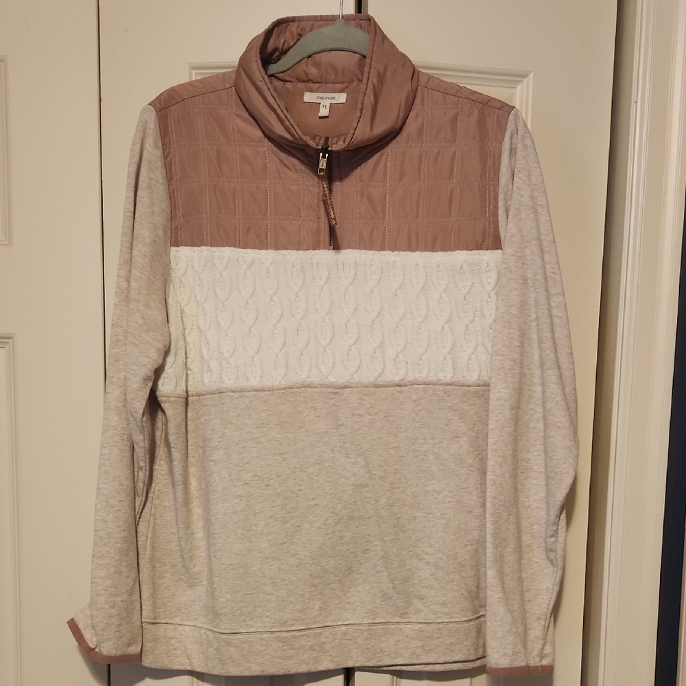 Maurices Blush Pink Quilted Jacket